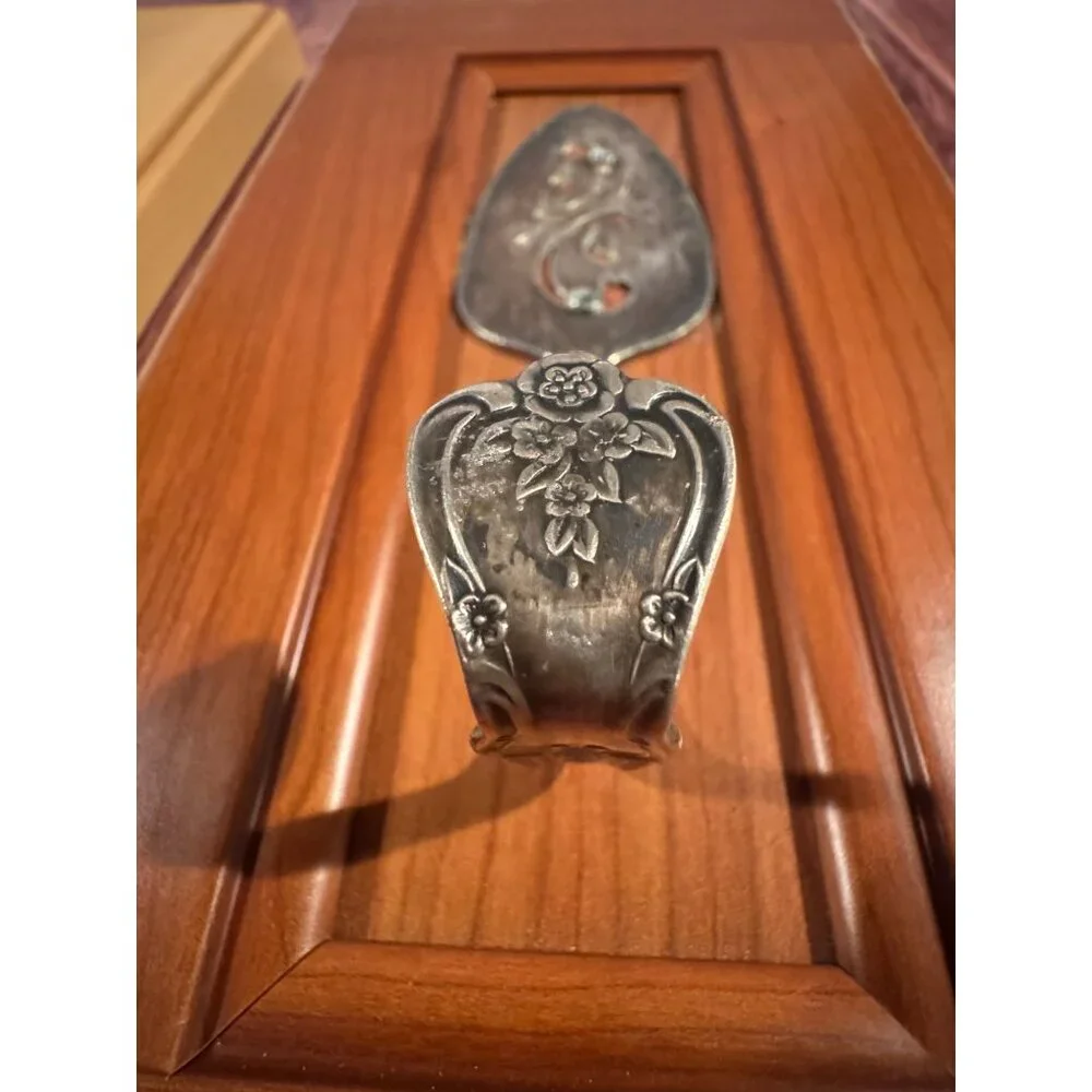 2 Handmade Silverware Wall‎ Hangings with Hooks – Super Unique! 🍴✨